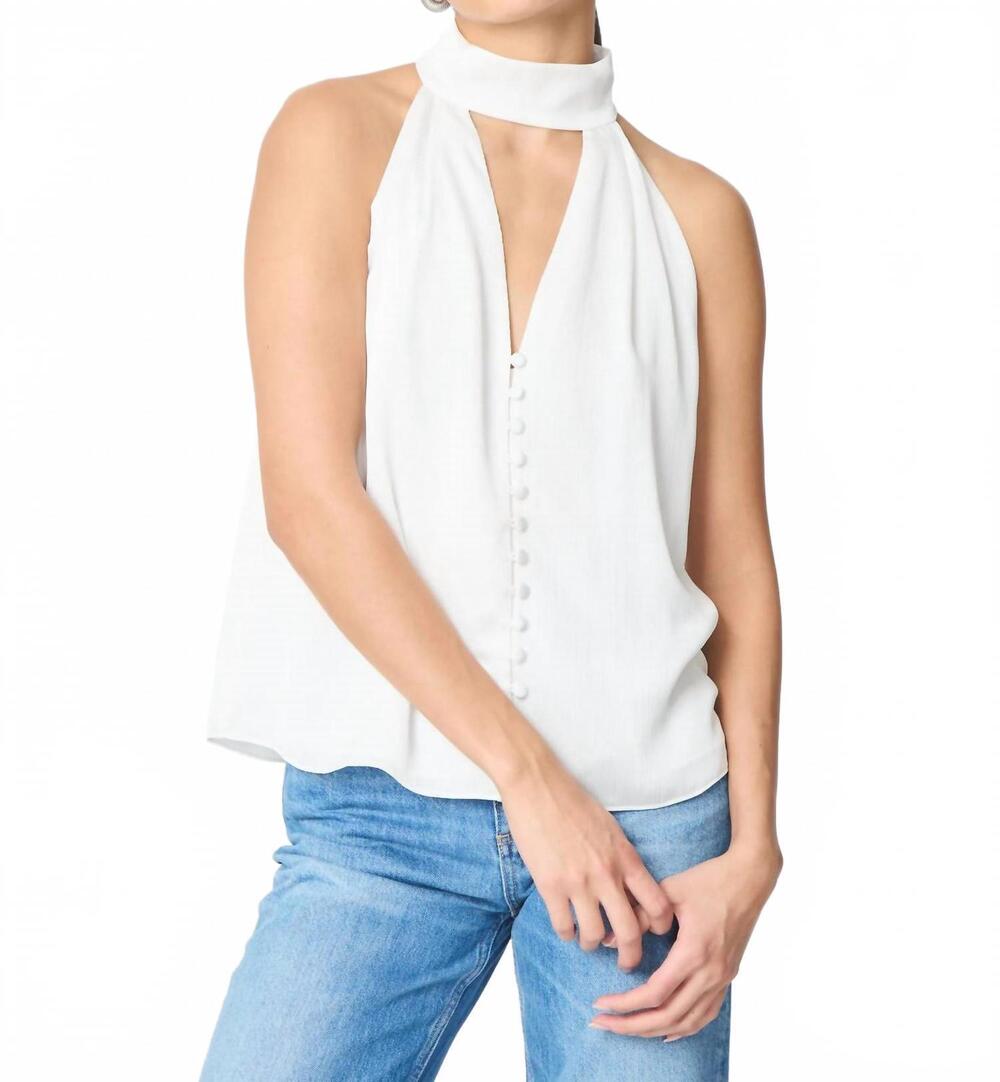 NEW GILNER FARRAR women's wynna blouse in cream